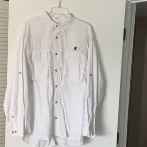 Reel Legends Men's Castaway LS Button Up Shirt